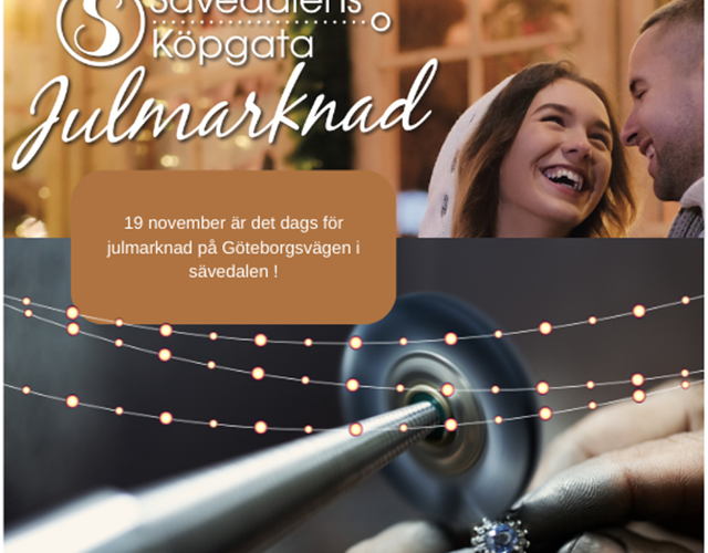 Jul i Sävedalen- öppet 11,00 - 15,00. Lördag 19/11 -2022